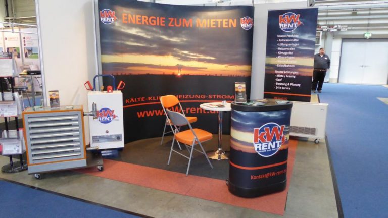 Messestand Halle