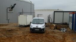 Aufheizung Biogasanlage