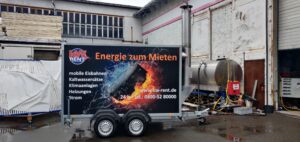 mobile Heizzentrale 200 kW