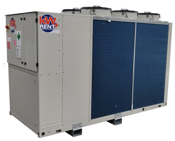 Kaltwassersatz 100 kW mit Wärmepumpe